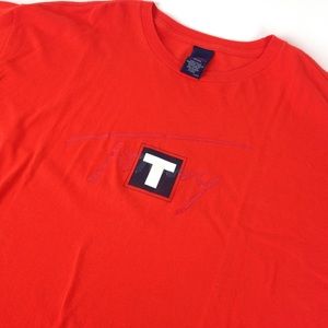 Vintage Tommy Jeans Spellout L Tee Street Wear